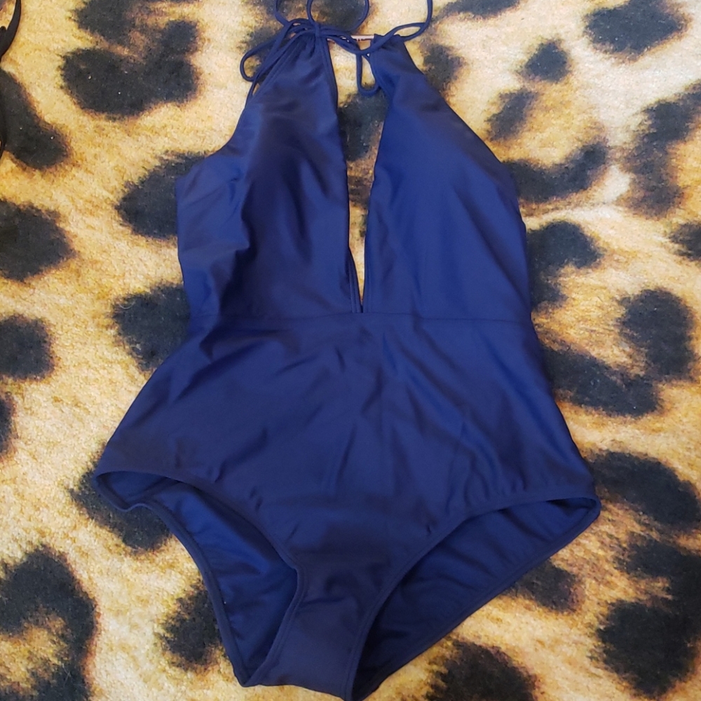 Ted Baker Navy Blue Swimsuit